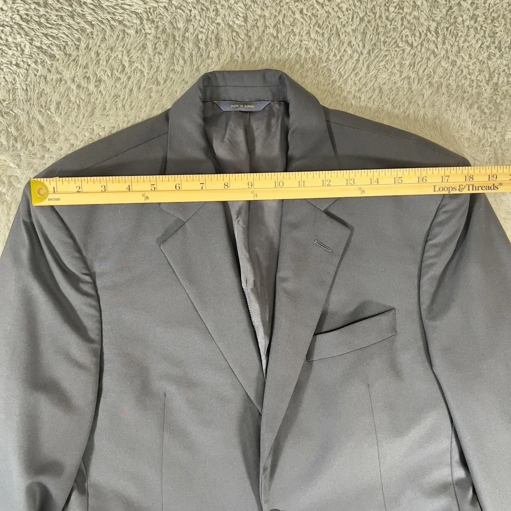 Loro Piana Blazer Mens 40 Navy Blue Wool Gold Button Brooksease Brooks Brothers